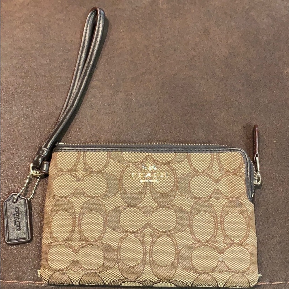Coach wristlet